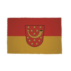 U24 Brillenputztuch Nordhorn Fahne Flagge Glasreinigungstuch Microfasertuch