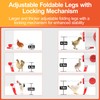 ZenxyHoC 3.6 Gal Chicken Feeder and Waterer Set with Anti-Roost