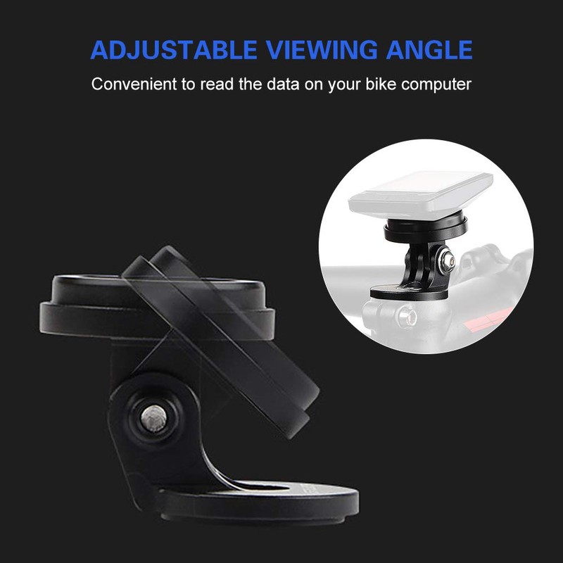 Cycling computer mount Adjustable Bike Stem Top Cap Mount Holder