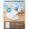 100PCS Paint Sprayer Bags 7.8"x11.8"