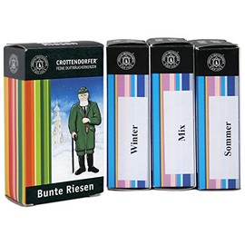 Original Crottendorfer Incense Cones Giant XL Set of 4 Colourful Mix
