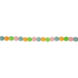 Northlight 6ft Pastel Faux Candy Frosted Christmas Garland - Unlit