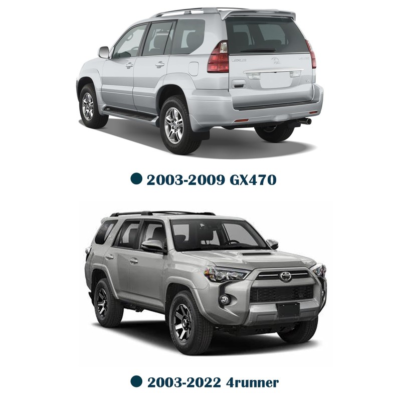 2 Inch Trailer Hitch Receiver Compatible with Lexus GX470 (2003-2009)