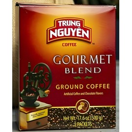 Trung Nguyen 2 Box, Trung Nguyen, Gourmet Blend, Natural, Artificial Flavors, 17.6 oz, 500g,