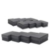 BLACK-MINI Coating Sponges, Set of 3 (4 Pieces in 1