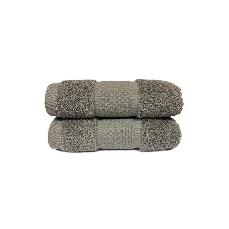 Sue Rossi Hand Towels 100% Turkish Organic Combed Cotton, Bathroom
