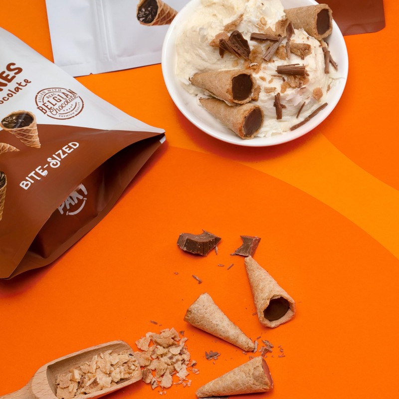 Just The Fun Part | Bite-Size Crispy Mini Waffle Cones