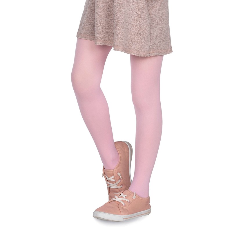 looksy Girls Solid Tights 40 DEN Opaque Soft Microfiber Children