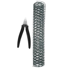 IWOWHERO 1set Coated Floral Wire Netting for Bouquet Arrangement Mesh for Crafts Weddings and Special Occasions