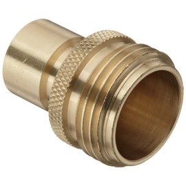 Dixon DGH7P Brass Quick-Connect Fitting, Garden Hose Male Plug, 200 psi Pressure