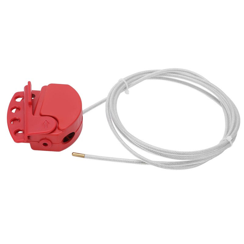 Cable Lockout Adjustable Design Corrosion Resistant Sturdy Durable Security Cable