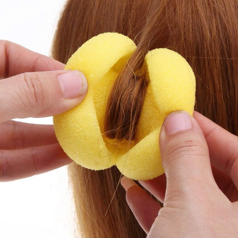 F Fityle Sponge Curler Hair Curler Curling Tool Bangs Roller