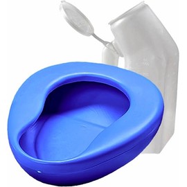 COMODO PLASTICO Y ORINAL PLASTICO KIT PARA PACIENTE (KIT MASCULINO)