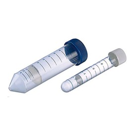 Greiner Bio-One 227290P Polypropylene Leucosep Tube with Porous Barrier, Conical Bottom, Sterile, Un-Filled, 50 mL Capacity (Pack of 25)