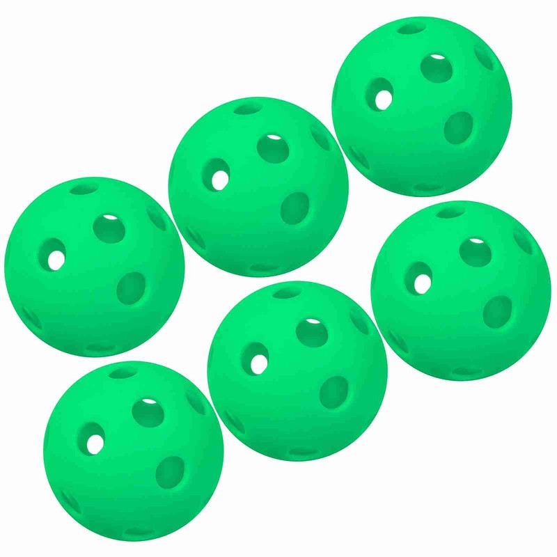 12 Packs 26 Holes Indoor Pickleball Balls for Indoor Court