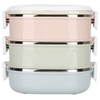 Aramox Box Lunch Box, 3-Layer Thermal Lunch Box for Adults,