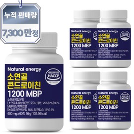 Wellfit Chondroitin 1200 MBP, 60 tablets, 5 units / 웰핏 콘드로이친 1200 MBP, 60정, 5개