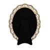 GIFTY GIFTY Victorian Oval Photo Frame / 6x8 In |