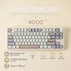EPOMAKER Galaxy70 Wireless Gaming Keyboard, 75% Aluminium Mechanical Keyboard, Bluetooth