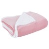 Hodge and Hodge Flannel Blanket With Sherpa Fleece Lining 150x200cm