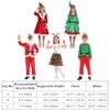 Toddler Kids Boys Girls Christmas Santa Elf Costume Fancy Dress