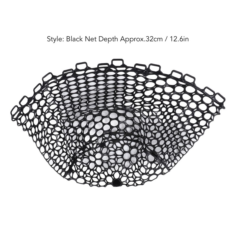 Fly Fishing Replacement Net Deepened Fishing Rubber Net Fishing Landing