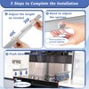 Stove Gap Covers 13.8-27.6 Inch Adjustable, 2 Pack Stainless Steel