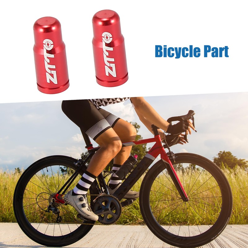 A ABSOPRO Type Valve Caps Dust Covers for Bicycle Road
