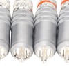 4pcs RCA Plug Silver Plated HIFI Solder RCA Connector Accommodates