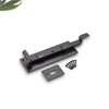 Hand Forged Traditional Black Beeswax Cranked/Necked Door Bolts 6" &