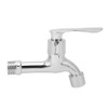 Hapivida G1/2in Bathroom Sink Water-Tap, Thickened Zinc Alloy Wall-Mounted Simple