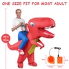 AOOWU Inflatable Dinosaur Costume, Inflatable Costume for Adults, Dinosaur Costume