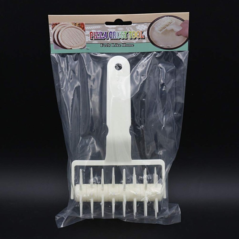Calayu Rolling Pin Pizza Bread Needle Stitch Roll Pastry Roller