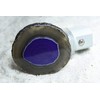 Purple Agate Slice LED Night Light with Auto Sensor -