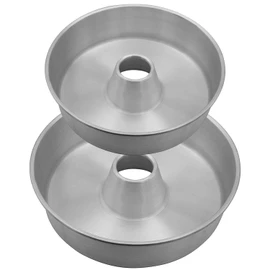 Space Home - Backform - Frankfurter - Kranzform mit Antihaftbeschichtung - Aluminium - Set von 2 - Ø 24 und 28 cm