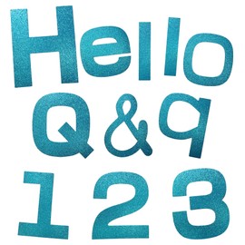 216Piece 5-Inch Bulletin Board Letters & Punctuation Set - Uppercase Alphabet, Numbers, Symbols - Pre-Cut Cardstock for Classroom, Homeschool, Teacher Decor