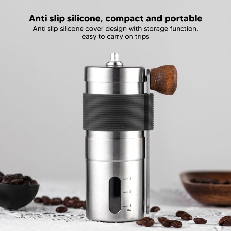 Portable Manual Coffee Grinder Stainless Steel High Hardness Hand Coffee