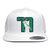 Snapback White Dallas Luka Doncic 77 Logo Hat