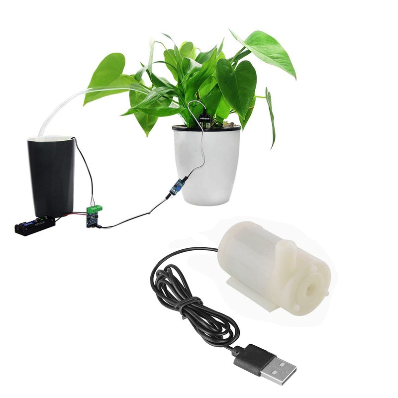 SIPYTOPF 3Pcs DC 3-5V USB Micro Submersible Mini Water Pump