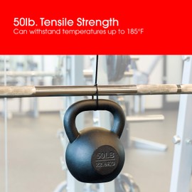 PowerGear, Black, Cable Ties, 20-Inch Long, 25-Pack, Nylon Plastic, 5 1/3-Inch Maximum Diameter, Durable, Self-Locking, 13576