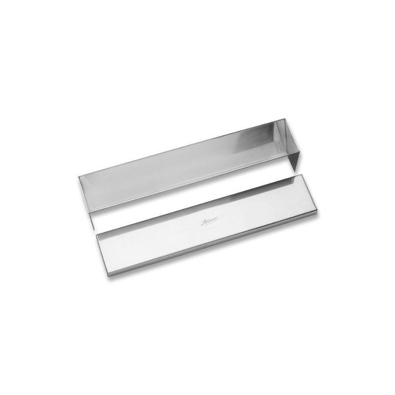 Ateco Stainless Steel Terrine Mold with Cover, Cone Shaped Bottom,