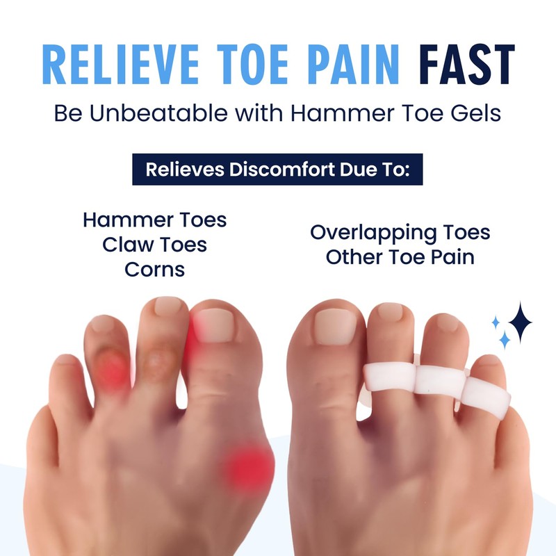 Dr. Frederick's Original Hammer Toe Corrector Gels - 2 Pairs