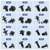 Einesin 240PCS Car Push Retainer Clips & Auto Fasteners Assortment,