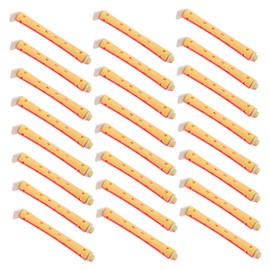 WOONEKY 24pcs Heatless Curling Rods for DIY Hair Styling Cold Wave Perming Tools Hairdressing Rollers for Hair Easy to Use Complete Salon Quality Curls