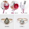 Connoisseurs Jewelry Cleaner Solution Safely Clean All Jewelry Gold Silver