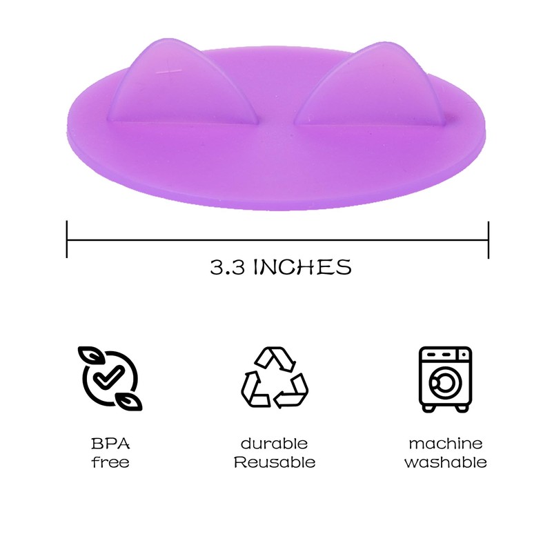 Wingcases Fermentation Lids Silicone Waterless Airlock, Suitable for Wide Mouth