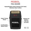 StyleCraft Rebel Professional Cordless Double Foil Shaver - Super Torque