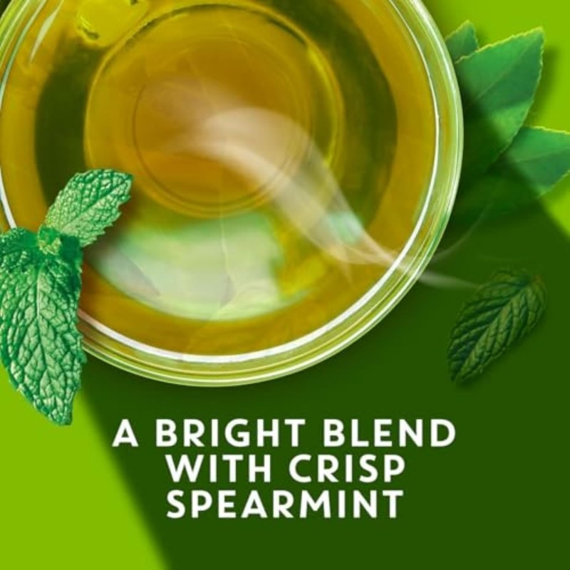 TAZO Tea Bags, Regenerative Organic: Refresh Mint Herbal Tea, Zen