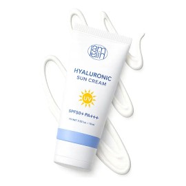 Protector Solar Coreano Lamelin Acido Hialuronico SPF50 Crema Hidratante Glow Piel Seca Mixta Tono Uniforme Anti Edad Manchas Ligera Sin Grasa K Beaut