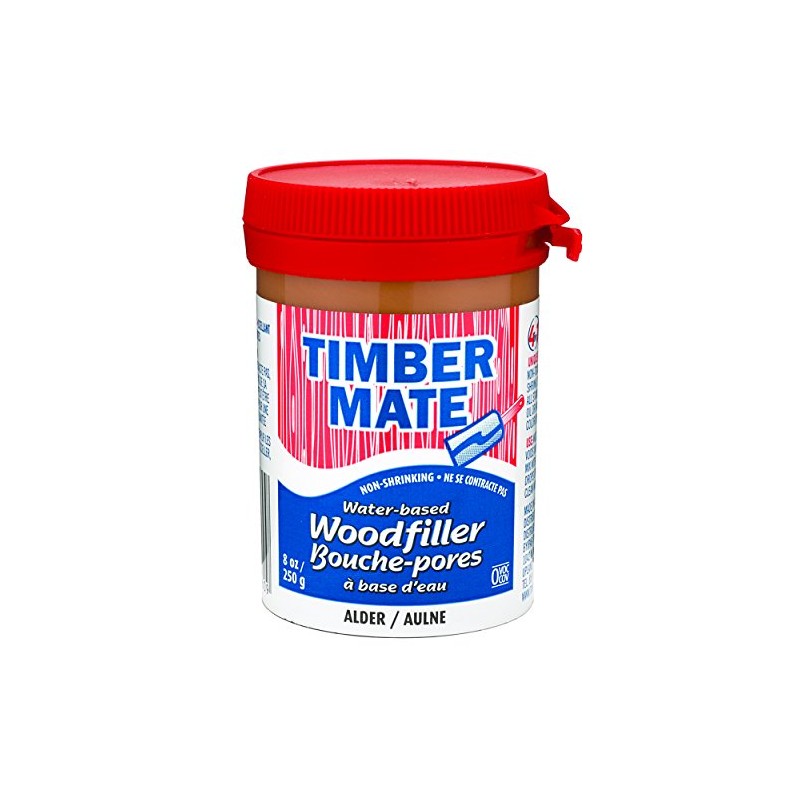Timbermate Wood Filler, Water Based, 8-Oz Alder